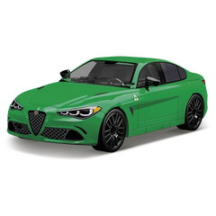 COBI Alfa Romeo Giulia Quadrifoglio Green Car: Set #24605 COBI