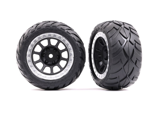 Traxxas Multi-Spoke 2.2" Wheels with Anaconda Tires (2) TRAXXAS