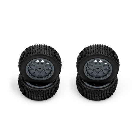 HobbyPlus Speck-SCT Tire Set ( Grey ) Heli Direct
