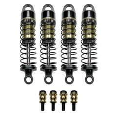 HobbyPlus Aluminum Oil Shock Set - Speck-SCT Heli Direct