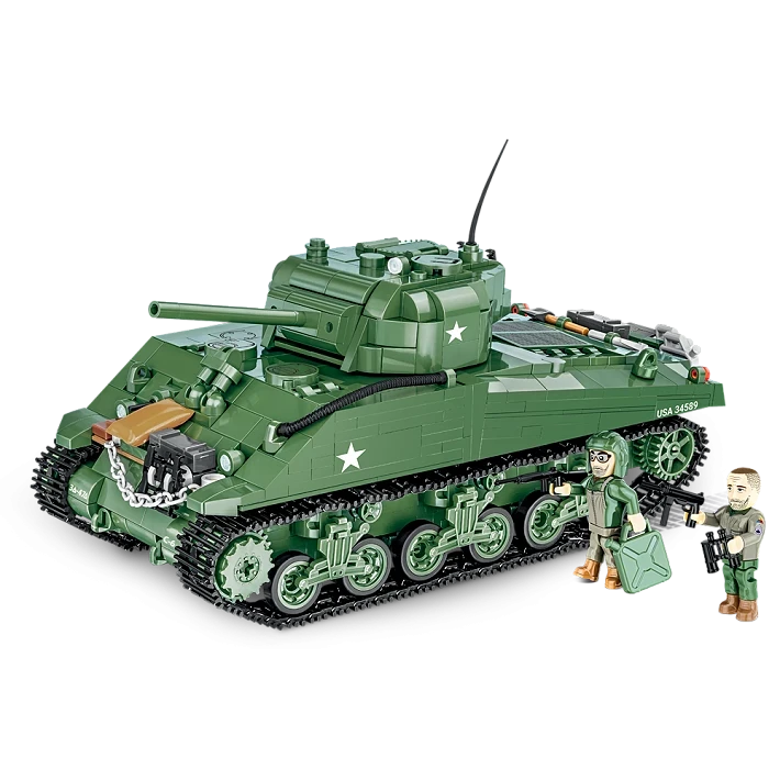 COBI M4A3 Sherman Tank: Set #2570 COBI