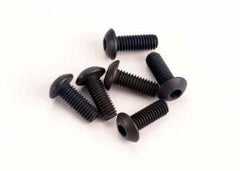 Traxxas: Screws, 3x8mm button-head machine (hex drive) (6) (2576) TRAXXAS