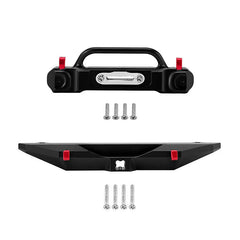 INJORA Aluminum Front Rear Bumper for 1/30 SCX30 JLU INJORA