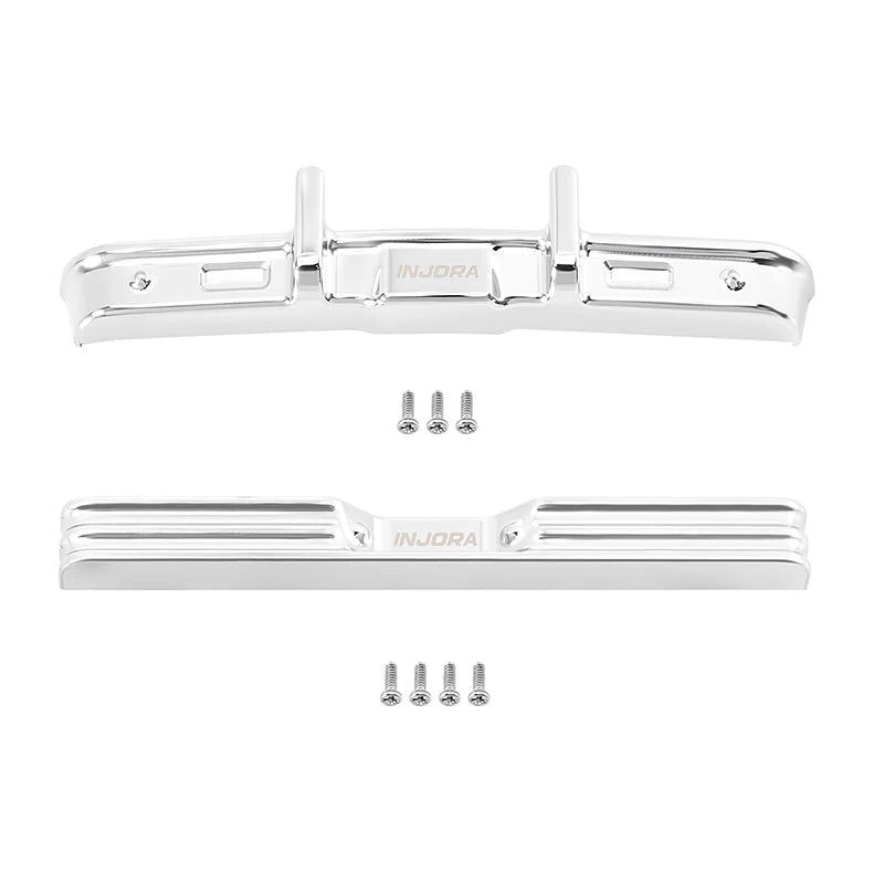 INJORA Aluminum Front Rear Bumper for 1/30 SCX30 Chevrolet K10 INJORA