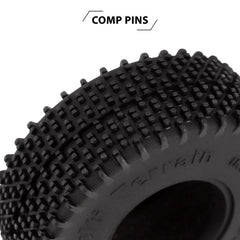 INJORA 1.0" 55*20mm Comp Pin Tires (T1013) (4) INJORA