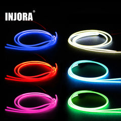 INJORA: Flexible Cuttable LED Strip Lights for RC Cars (Multiple Colors Available) (L42)