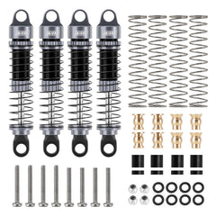 INJORA 53mm Threaded Oil Shocks for 1/18 Redcat Ascent-18 HPI Venture18 INJORA