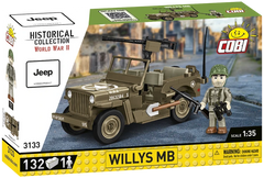 COBI JEEP Willys MB Vehicle : Set #3133 COBI