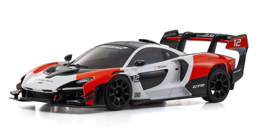 Kyosho MINI-Z RWD readyset McLaren Senna GTR White/Red (32340WR)