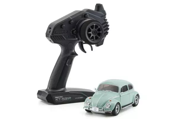 MINI-Z RWD MR-04 readyset VW Beetle 1966 Model Bahama Blue 32374BBL Kyosho America