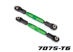Traxxas Camber links, front (TUBES green-anodized, 7075-T6 aluminum) (3643G)