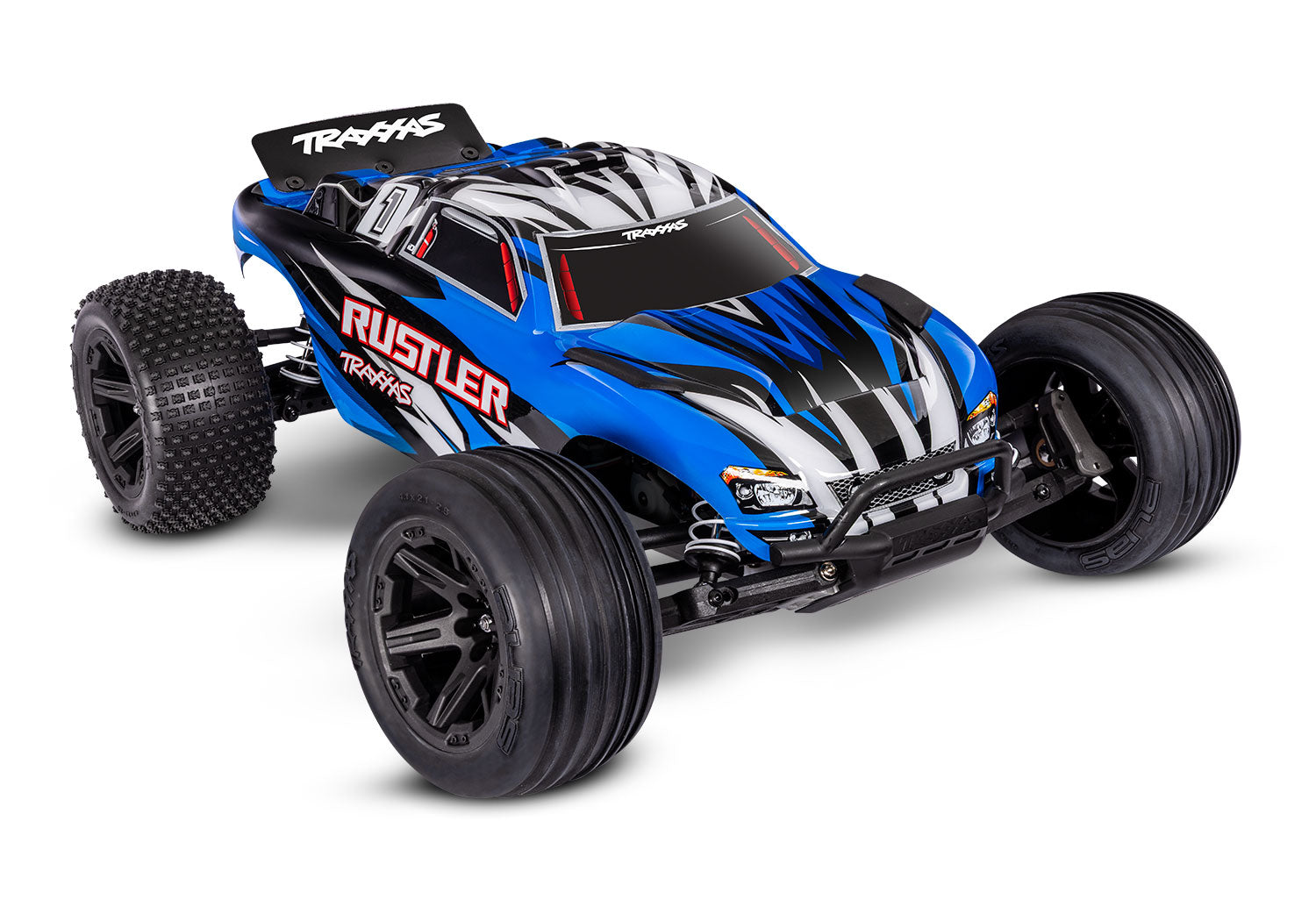 Traxxas Rustler 2WD HD w/USB-C (37254-8) TRAXXAS