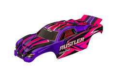 Traxxas Rustler 2WD Pink Clipless Body TRAXXAS