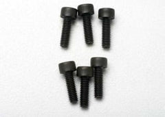 Traxxas: Screws, 2.5x8mm cap-head machine (6)