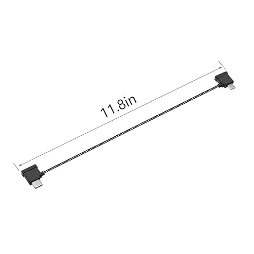 Friendly Hobbies: Remote Controller Data Cable Micro Mobile Tablet Transfer Line Compatible with Mavic 3 / Mavic Air 2 / Air 2S / Mini 2 - Android Tablet