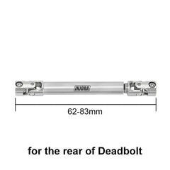 INJORA 1pcs Stainless Steel Drive Shaft with D Shaped Hole for SCX24 AX24 FCX18 FCX24m (Copy) (Copy) (Copy) INJORA