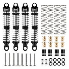 INJORA 59mm Long Threaded Oil Shocks for 1/18 Redcat Ascent18 (ASC18-10BS-4) INJORA