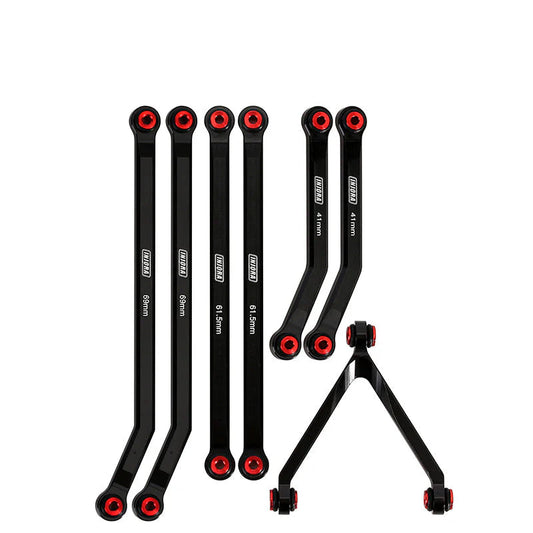 INJORA: 7pcs High Clearance Chassis Links for Axial SCX24 Deadbolt Betty (Multiple Colors Available) INJORA