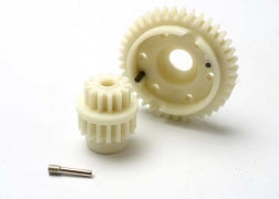 Traxxas Gear set, 2-speed standard ratio (2nd speed gear 39T, 13T-17T input gears, hardware) (5385)