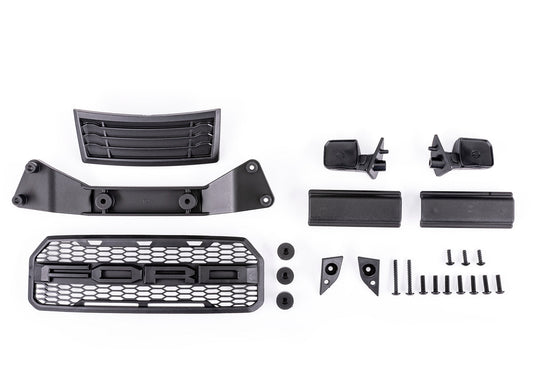 Traxxas Ford F-150 Raptor Grille & Side Mirrors (5921) TRAXXAS