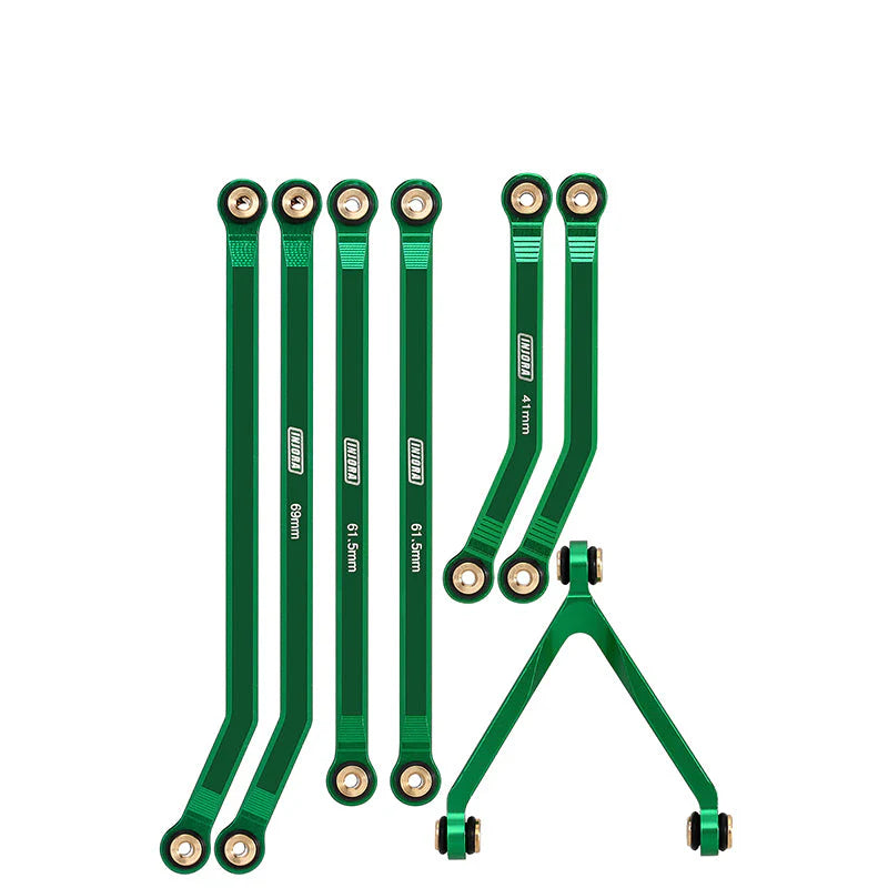 INJORA: 7pcs High Clearance Chassis Links for Axial SCX24 Deadbolt Betty (Multiple Colors Available) INJORA