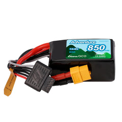 Gens ace 850mAh 4S 60C 14.8V Lipo Battery | XT60 Plug | Adventure (Non-G-Tech) GensTattu