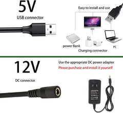 LED Strip Lights  16.4ft/5m USB Powered 5V Fl LED Tape Lights with USB Connector  for Indoor and Outdoor Amazon