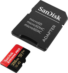 SanDisk 256GB Extreme PRO® microSD™ UHS-I Card with Adapter Amazon