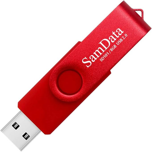 8GB USB Flash Drives 8GB Thumb Drives Memory Stick Jump Drive with LED Light for Storage and Backup