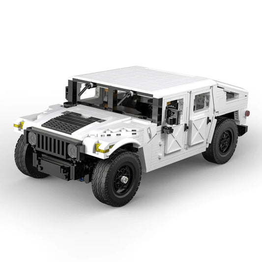 IMEX CaDA 1:12 Scale Model Humvee (Non-Motorized) Brick Building Set 1,386 Pieces (CAD61027) IMEX