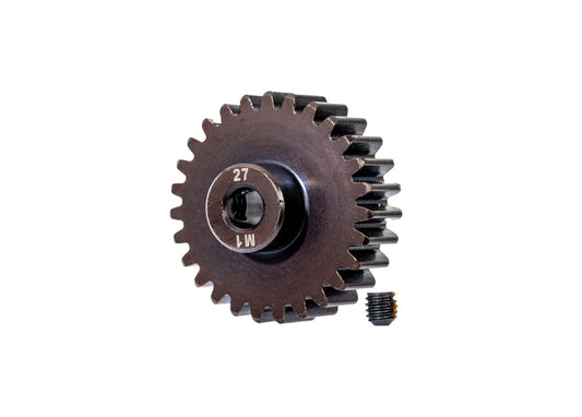 TRAXXAS 27-Tooth Machined Pinion Gear (1.0 Mod) 5 mm Bore (6480R)