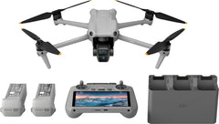 DJI - Mavic Air 3 Fly More Combo Drone and RC 2 Remote Control with Built-in Screen - Gray