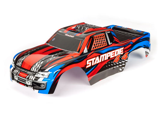 Traxxas Body, Stampede® 4X4, red (painted, decals applied) (6729R)