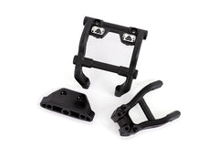 Traxxas Wheelie bar mounts/ rear skidplate (fits 4WD Stampede®) (for LED light kit installation) (6777X)