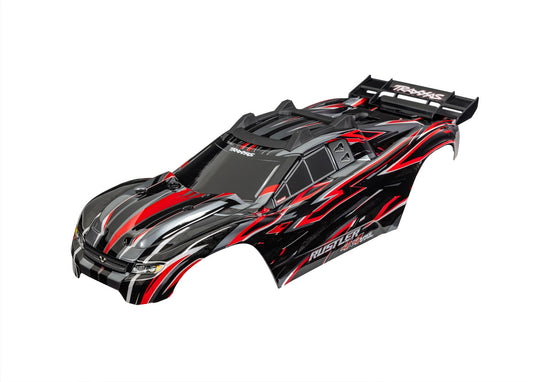 Traxxs Rustler 4X4 VXL Red Clipless Body(6785R) TRAXXAS