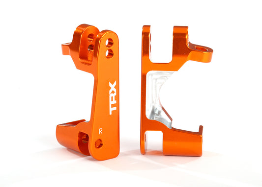 Traxxas: Caster Blocks (C-Hubs), (Orange-Anodized) (6832A)