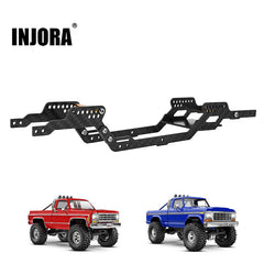 INJORA: LCG Carbon Fiber Chassis Kit For 1/18 TRX4M High Trail K10 F150 (4M-76) INJORA