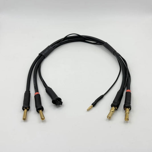 SCALE REFLEX: JUMPER CABLES – PRO HD 4MM TO 4MM / 5MM BULLETS BALANCE 2S LIPO BATTERY CHARGING CABLE – (700394)