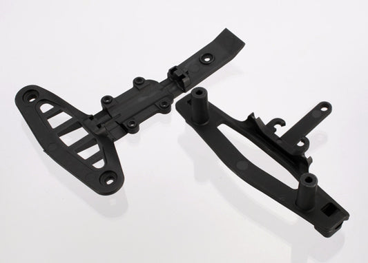 Traxxas Bumper, front/ bumper mount, front (7335)