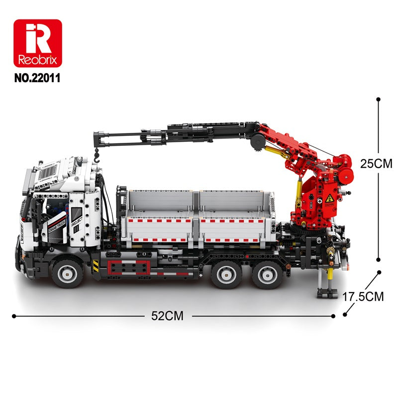 Reobrix Mechanical Crane Truck (Remote Control) IMEX
