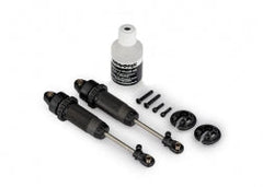 Traxxas Shocks, GTR xx-long (gray) (assembled) (2) (without springs) (7462-GRAY) TRAXXAS