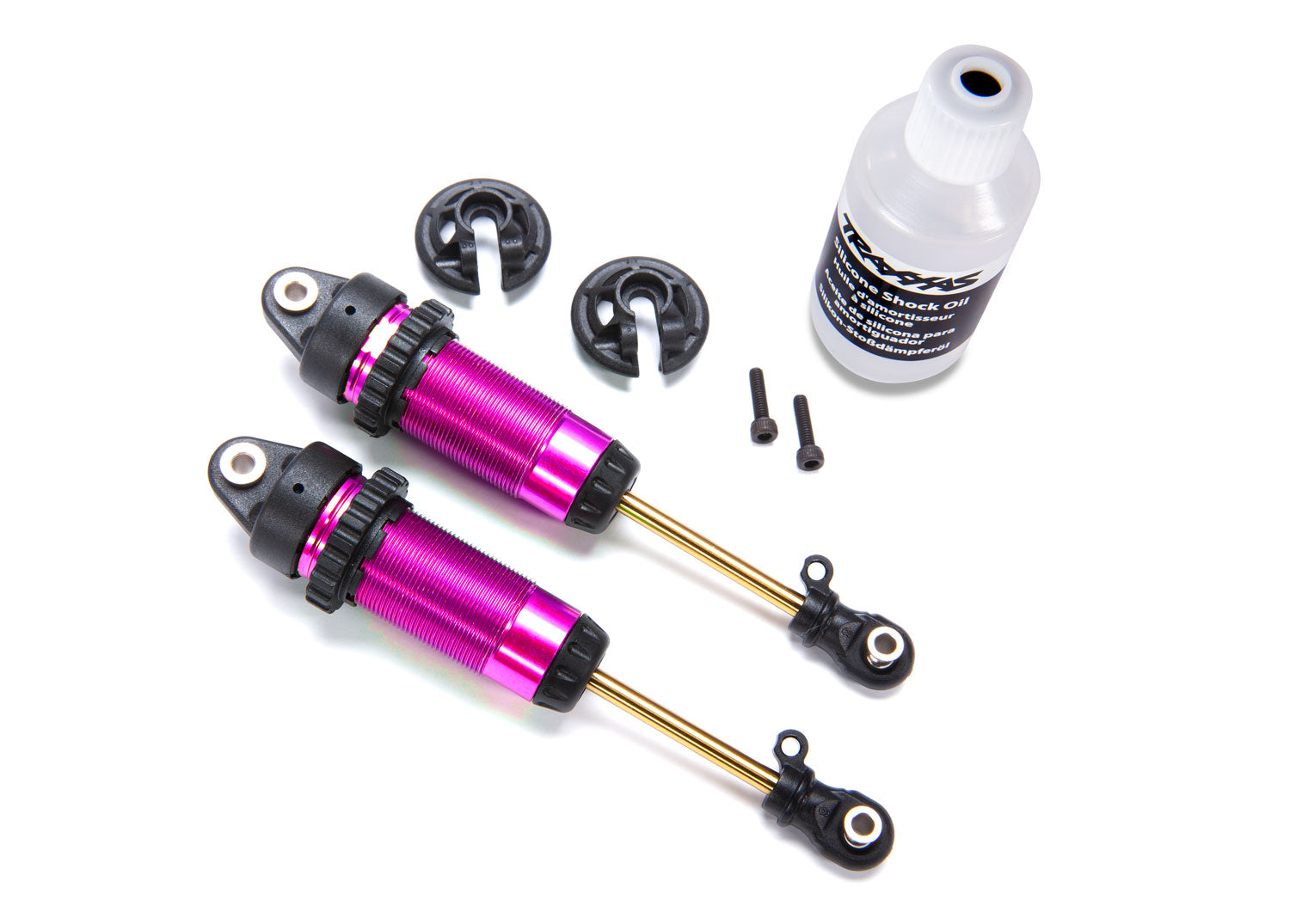 Traxxas Shocks, GTR XX-Long,Hard-Anodized, PTFE-Coated Bodies with TiN Shafts (7462X) TRAXXAS