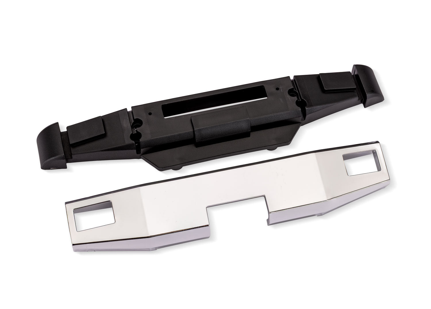 Traxxas X-Truck BIGFOOT #8 4X4 Chrome Front Bumper w/ Support TRAXXAS