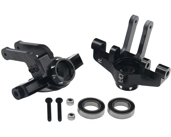 Hot Racing: Aluminum V2 Front Steering Blocks Arrma 1:10 V2 4S Hot Racing