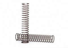 Traxxas Springs, shock, long (natural finish) (GTS) (0.29 rate, white stripe) (for use with TRX-4® Long Arm Lift Kit) (8153)