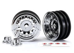 Traxxas Wheels, 1.9", chrome (2)/ center caps (8175)