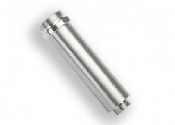 Traxxas Body, GTR shock, 64mm, silver aluminum (front, no threads) (8453) TRAXXAS