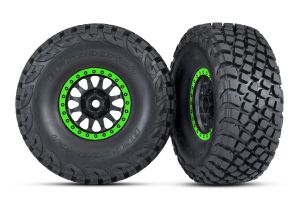 Traxxas Tires and Wheels, Assembled, Glued (8474) TRAXXAS