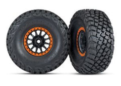 Traxxas Tires and Wheels, Assembled, Glued (8474) TRAXXAS