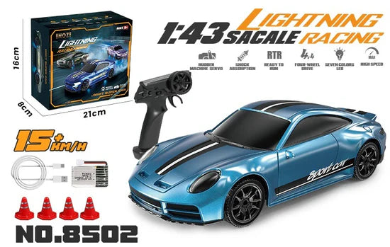 1:43 R/C drift car - Porsche 911 8502 RC PRO